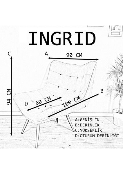 Gerd Tekli Koltuk & Berjer Yeşil fırsatları