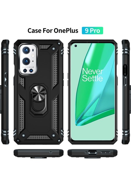 Telefon Kılıfı - Halka Tutucu ile Oneplus 9 Pro Kılıf İçin (Yurt Dışından)