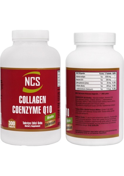 Selenium Çinko Kollajen 300 Tablet & Vitamin D3 K2 Damla