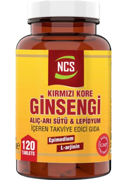 Korean Red Ginseng 120 Tablet & Nevfix Vitamin D 120 Tabet