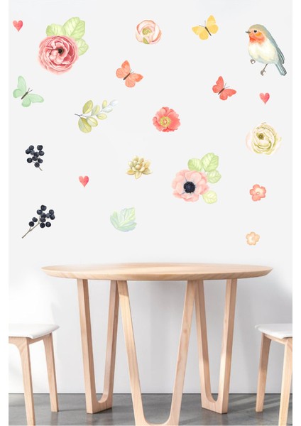 Bahar Heyecanı Duvar Stickerı