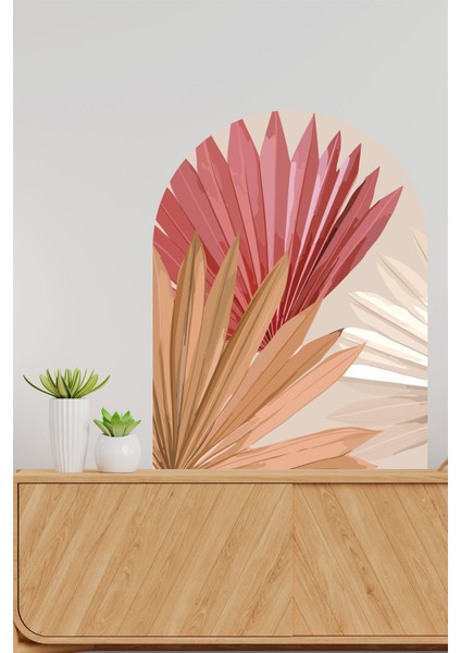 Oval Bohem Botanical Duvar Stickerı fiyatları