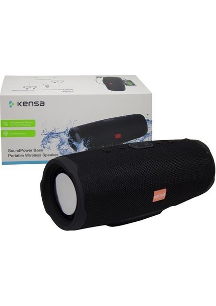 Taşınabilir KM-298 Portable Bluetoothlu Speaker Hoparlör