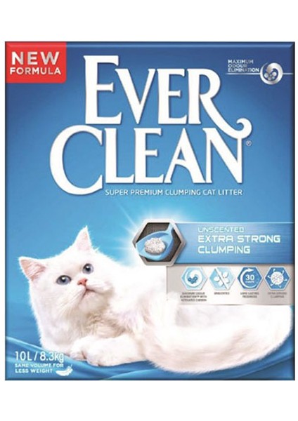 Extra Strength Unscented Kokusuz Doğal Kedi Kumu 10 Lt