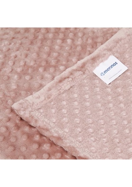 Pearl Tomurcuk Ultra Soft Çift Kişilik 200 x 220 cm Battaniye Cappicino