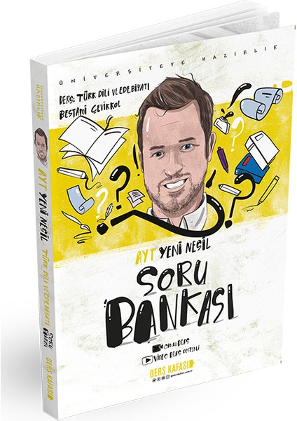 AYT Yeni Nesil Türk Dili ve Edebiyatı Soru Bankası Ders Kafası Hijyenik Kitap 2022