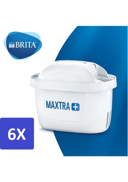 Maxtra +  Plus Altılı Su Arıtma Sürahi Filtresi-Brita