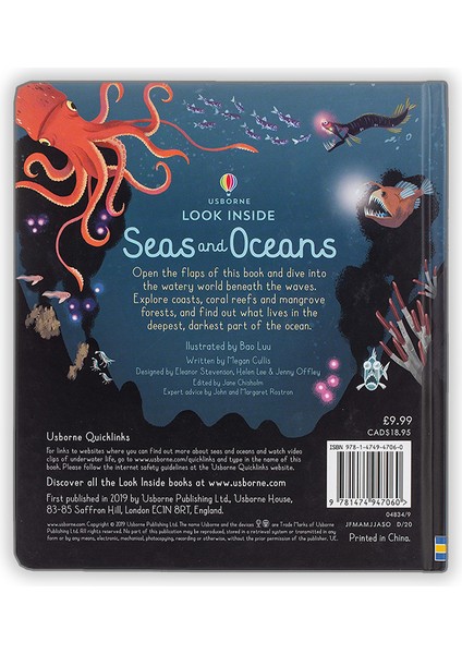 Look Inside Seas And Oceans - Megan Cullis