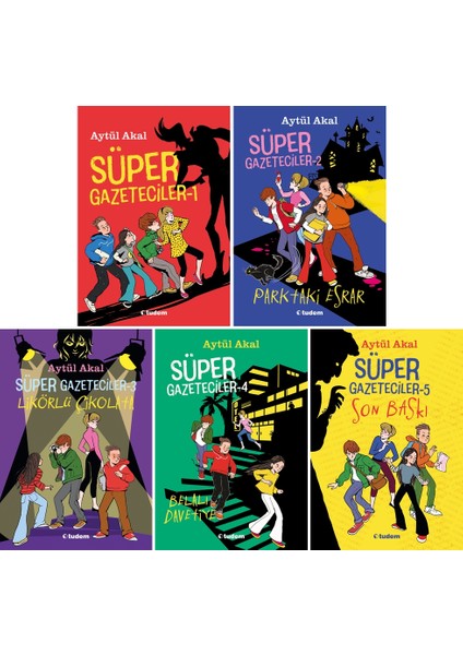 Süper Gazeteciler 5 Kitap Set - Aytül Akal