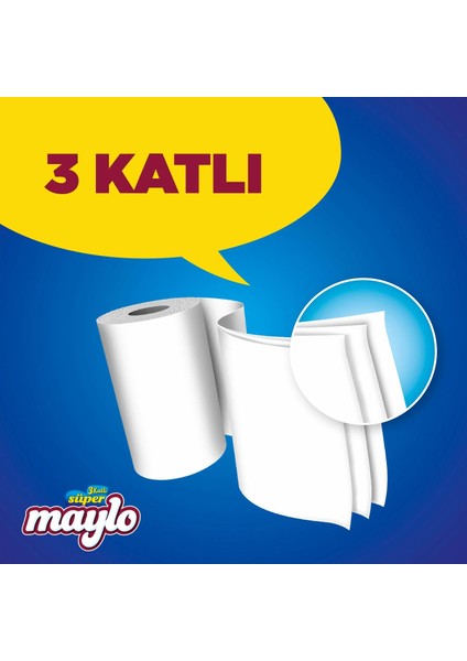 3 Katlı Kağıt Havlu 12'li 4'lü