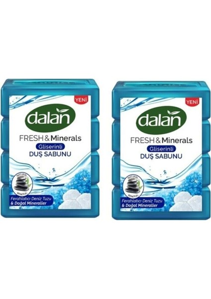 Fresh & Minerals Deniz Tuzu Duş Sabunu 600 gr x 2 Adet