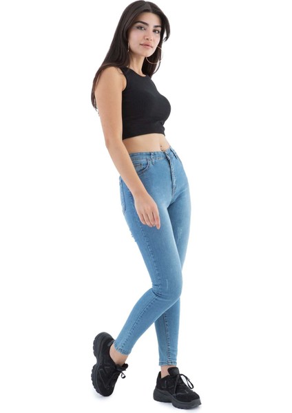 Kadın Jeans Pantolon 1451