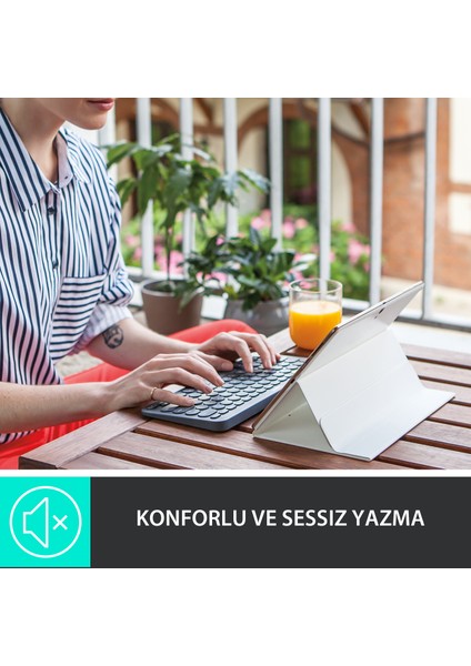 920-007586 K380 Bluetooth Siyah Klavye