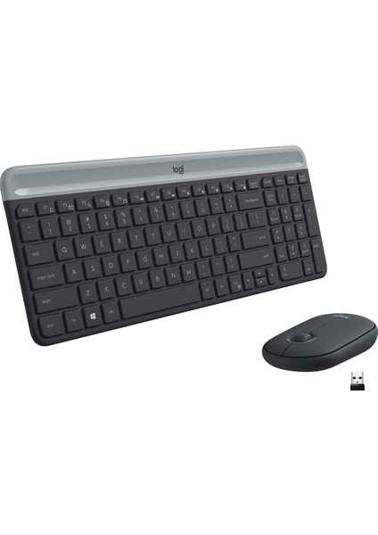 LOGITECH MK470 KABLOSUZ SET USB SİYAH 920-009435