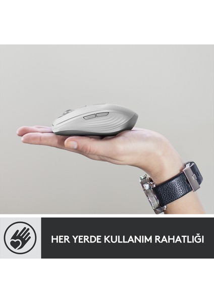 MX Anywhere 3 Kompakt Kablosuz Mouse - Pembe