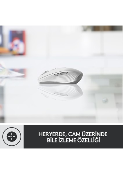 MX Anywhere 3 Kompakt Kablosuz Mouse - Pembe