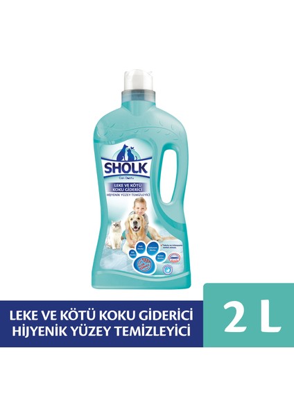 Evcil Hayvan Hijyenik Yüzey Temizleyici 1l X2 Adet (2 L)