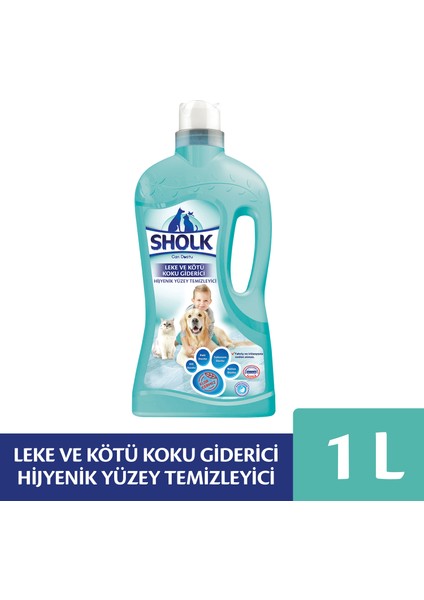 Evcil Hayvan Hijyenik Yüzey Temizleyici 1l
