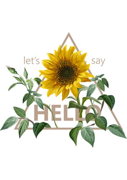 Say Hello Sticker