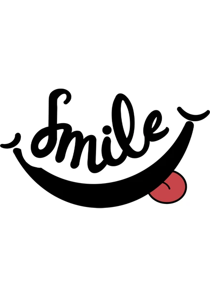 Art Pap Smile Sticker