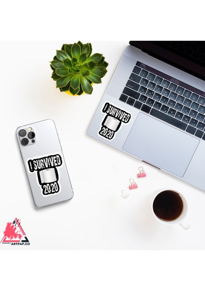 I Survived 2020 - Corona Hatıra Serisi Sticker fiyatları