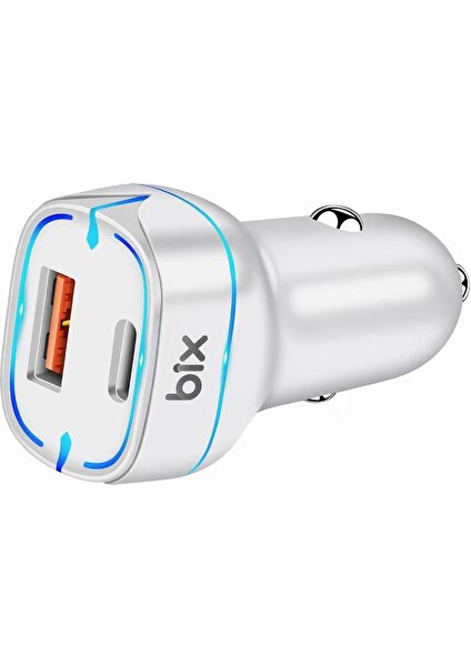 BX-CCP36WT 36W Qc 3.0 USB Pd Araç Içi Hızlı Şarj Adaptörü