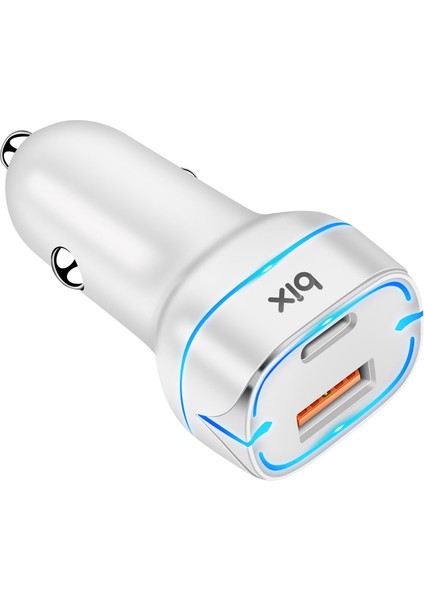 BX-CCP36WT 36W Qc 3.0 USB Pd Araç Içi Hızlı Şarj Adaptörü