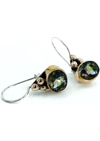 El Üretimi Mistik Topaz Taşlı Otantik Gümüş Set Takım modelleri