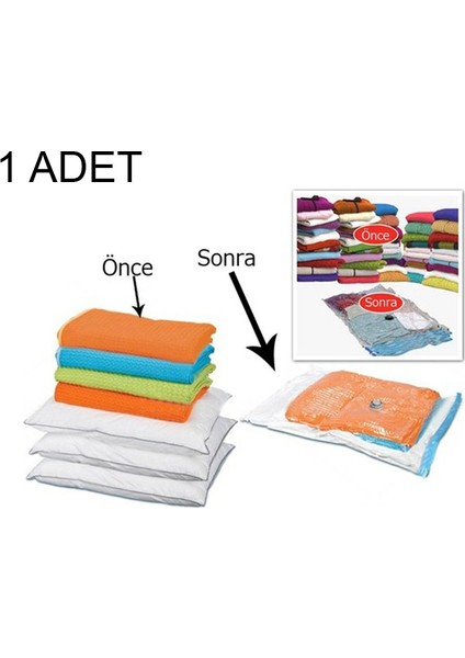 Eminhome 1 Adet Vakumlu Hurç 73 x 130 cm fiyatları