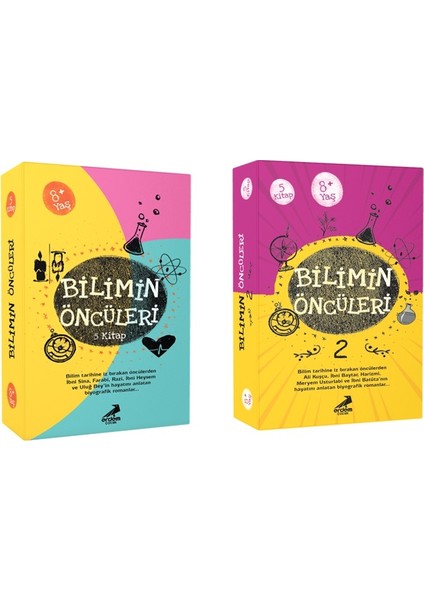 Bilimin Öncüleri Set 10 Kitap (8 Yaş ve Üzeri)