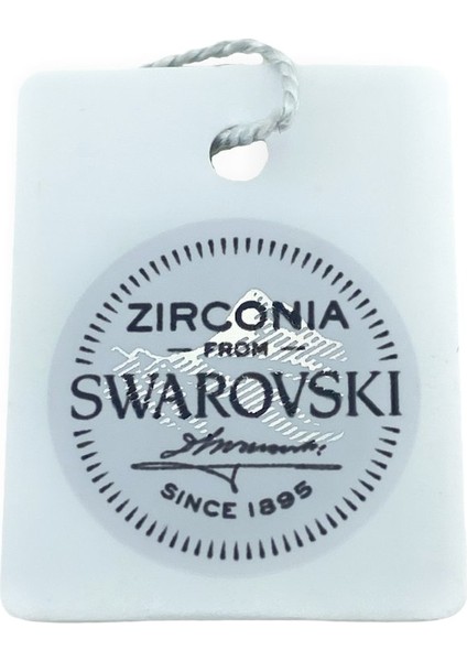 Sertifikalı Swarovski Taş Çiçek Model Tektaş 925 Gümüş Yüzük