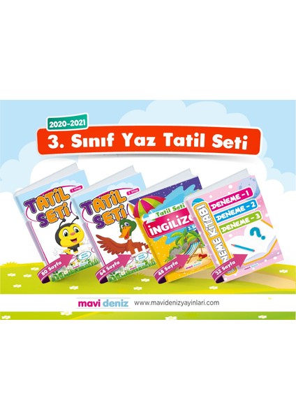 3. Sınıf Tatil Seti