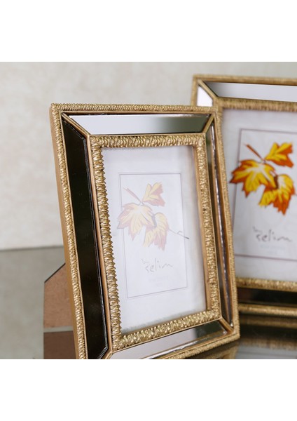 13X18 Elsira Aynalı Çerçeve Altın modelleri