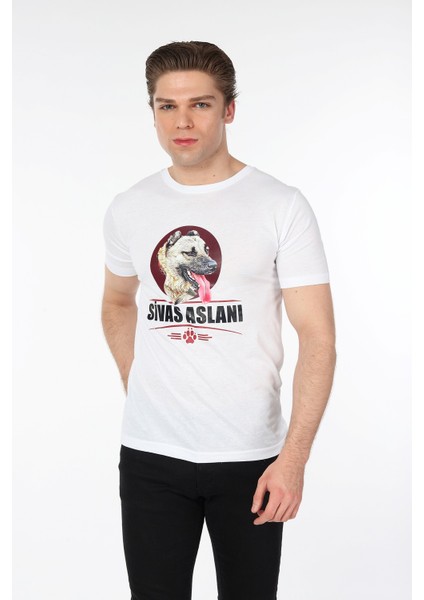 Zeyna Baskı Turkıshlıon Bisiklet Yaka T-Shirt fiyatları