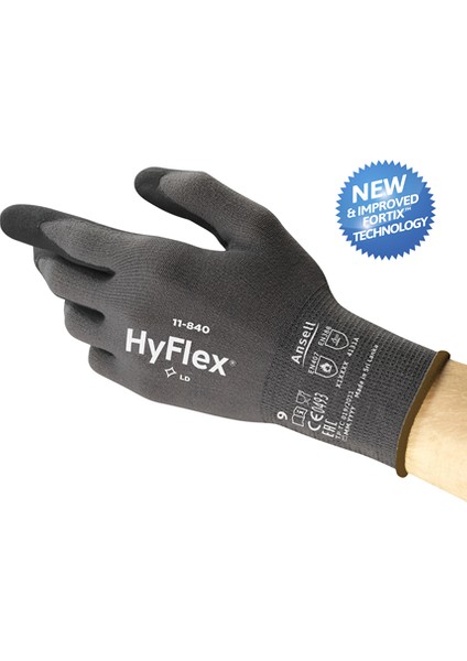 Hyflex® 11-840 No:9/L (12 Çift)