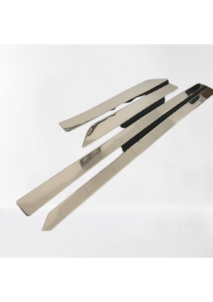 Nissan Qashqaı 2014-2022 P.çelik Krom Yan Kapı Çıtası 4 Adet