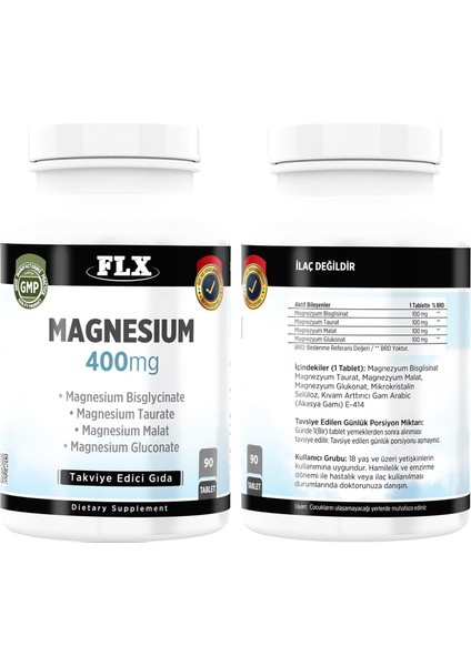 Nevfix Vitamin D3-K2 120 Tablet & Flx Magnesium Malat 90 Tablet fiyatları