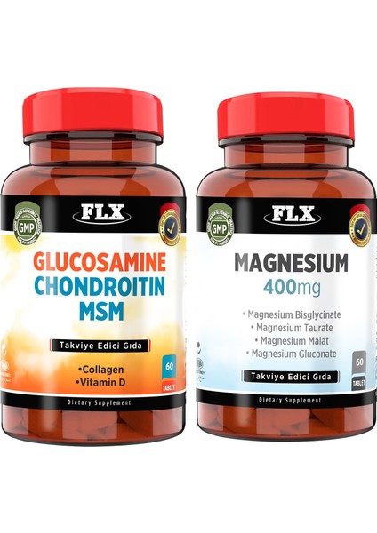 Magnezyum 60 Tablet & Flx Glucosamine D 60 Tablet