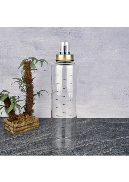 Damlatmaz Borosilikat Cam Yağlık 1000 ml Altın THN87111