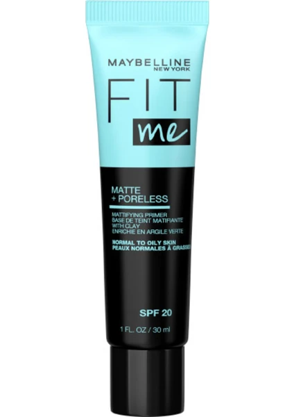 Maybelline New York Fit Me Matte & Poreless Matlaştırcı Makyaj Bazı