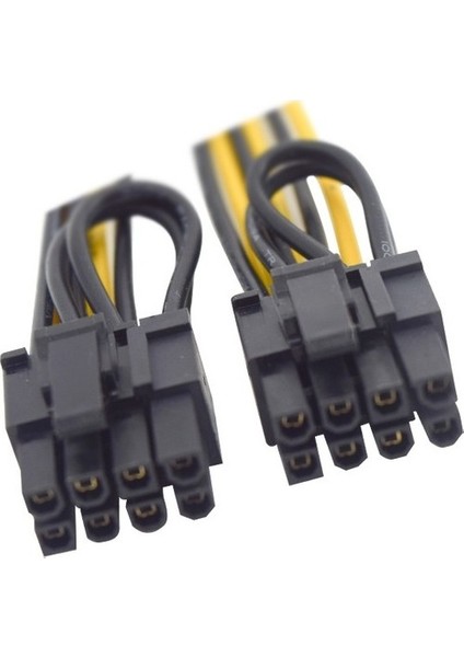 6 Pin Ekran Kartı Power Çoklayıcı 6+2 Pin Power Uzatma