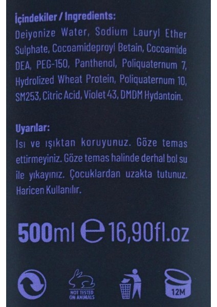 Mor-Silver Şampuan Gri-Beyaz-Platin Sarı Saçlar 500 Ml. fırsatları
