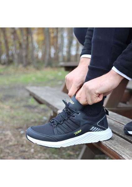 24865 Anatomik Tabanlı Günlük ve Koşu Spor Ayakkabı - Jump - Siyah - 40 - ST00087-650