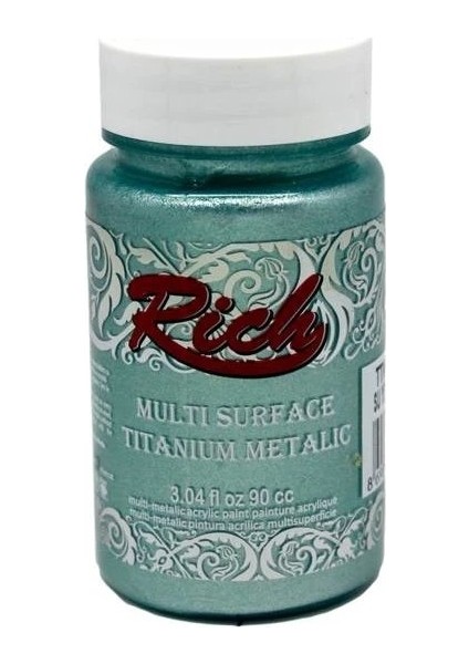 Multi Surface Titanium Metalik Boya 90 cc N:2550 Su Yeşili