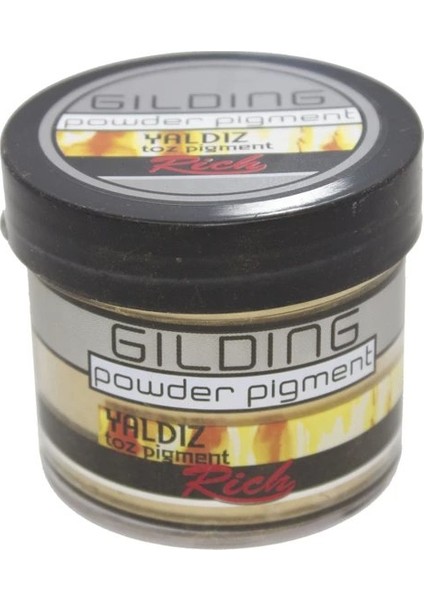 Gilding Powder Yaldız Toz Pigment 60 cc Antik Altın