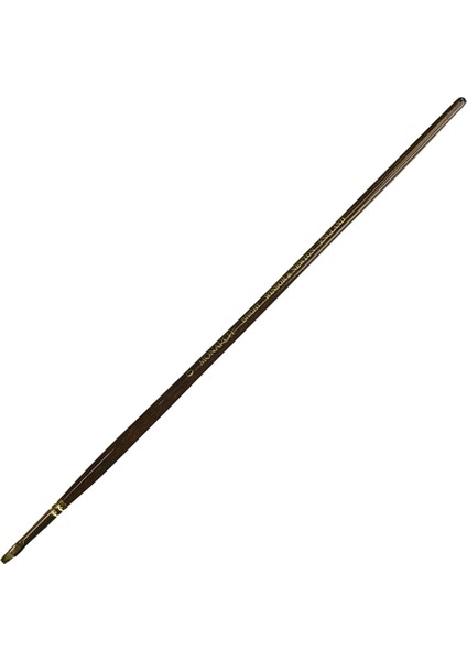 : Monarch : Uzun Sap Kısa Yassı Fırça No : 0