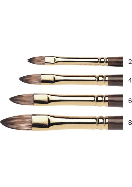 : Monarch : Uzun Sap Kısa Kedi Dili Fırça No : 8 modelleri