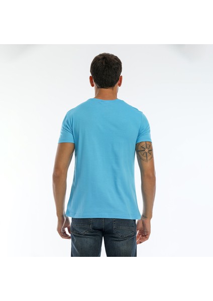 SARGON KTN Erkek Tişört Mavi modelleri