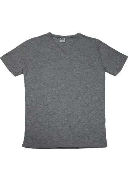 SARGON KTN Büyük Beden Erkek Tişört Koyu Gri