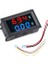 Dijital Dual Voltmetre Ampermetre Volt Akım Ölçer Dc 0-100V 10A 1